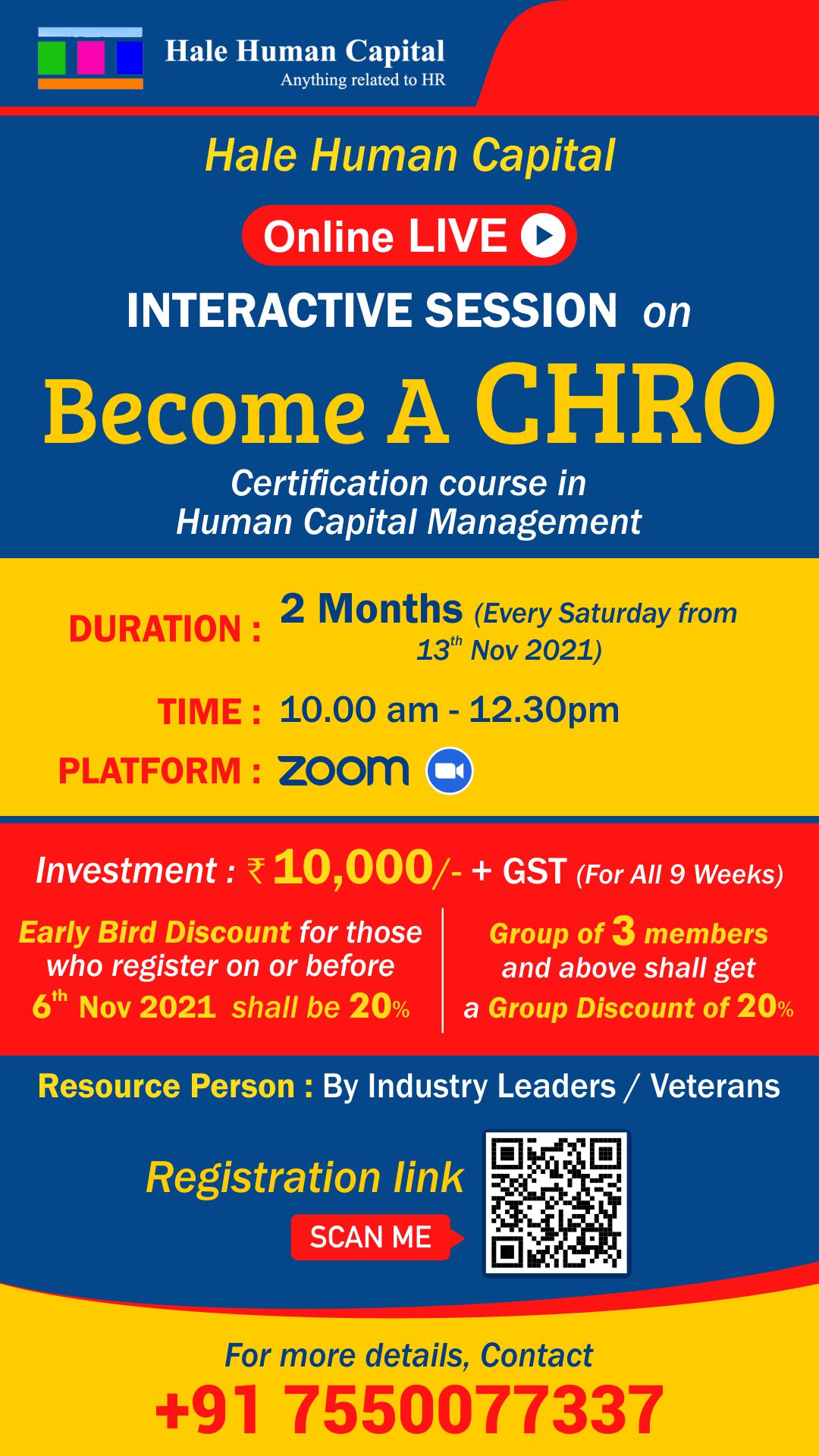 To Become A CHRO - An Online Certificate Course In HCM